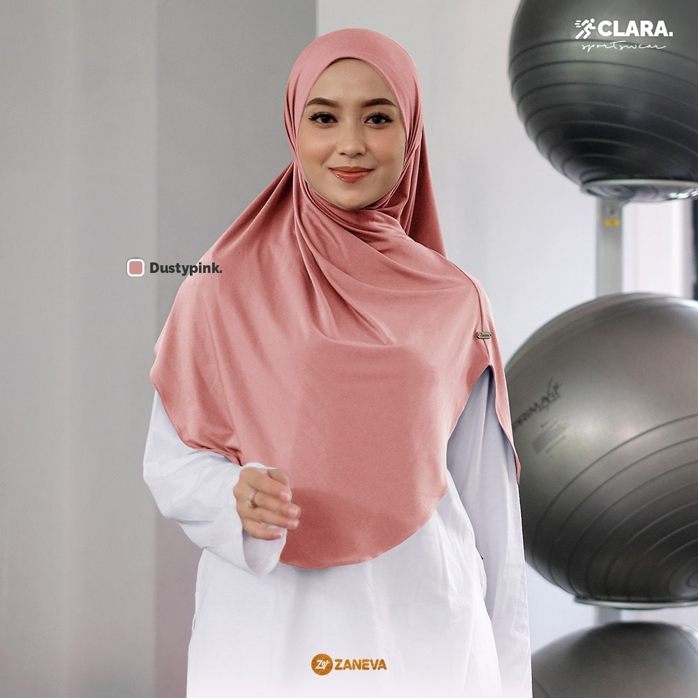 [NEW ARRIVAL] Zaneva - Clara Hijab sport series by Zaneva || Hijab Instan olahraga by Zaneva