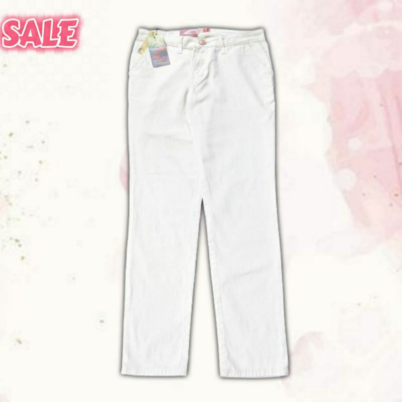 Request Jeans Light White | celana jeans wanita #refashionshop