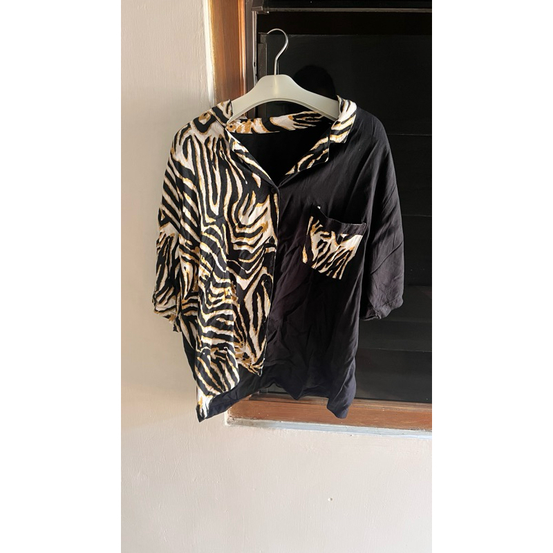 [PRELOVED] Kemeja Two Tone | Two Tone Shirt