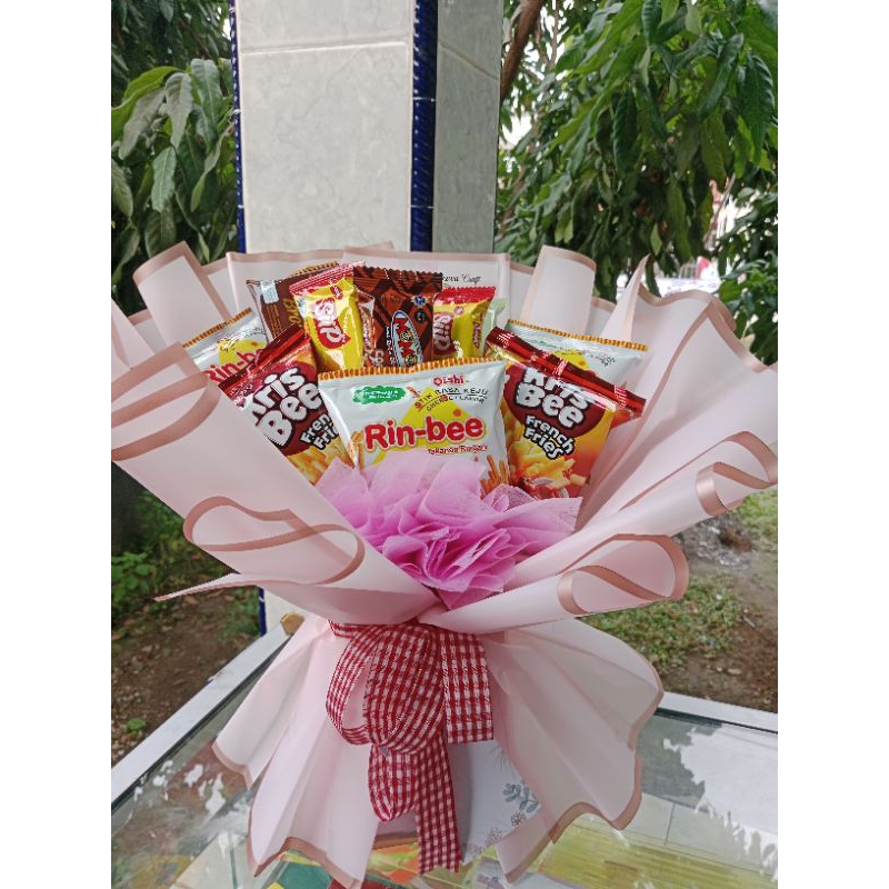 

Bouquet snack random / Buket jajanan random