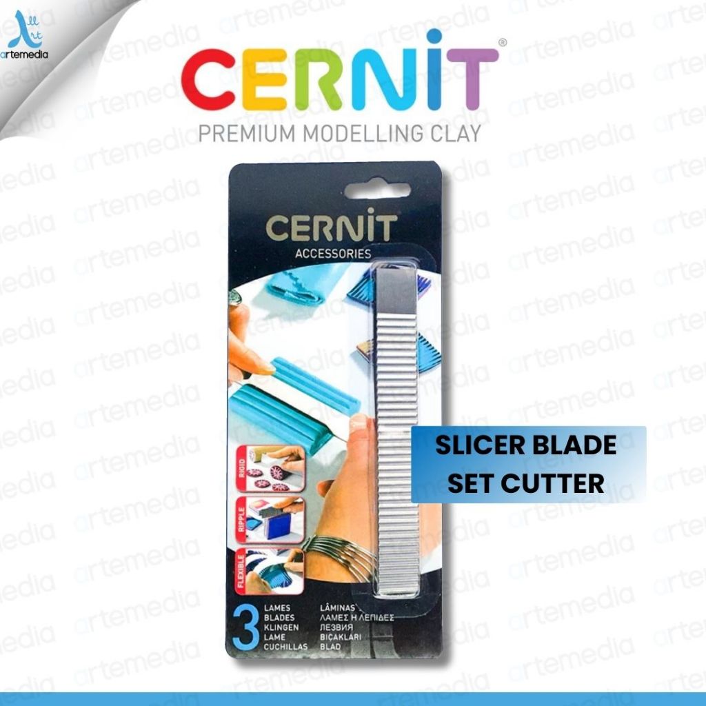 

Cernit Slicer Blade Set Cutter Polymer Clay Modeling Tool