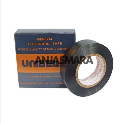 

Electrical Tape Isolasi Solasi Lakban Perekat Sambungan Cable Kabel Instalasi Listrik Indoor Outdoor