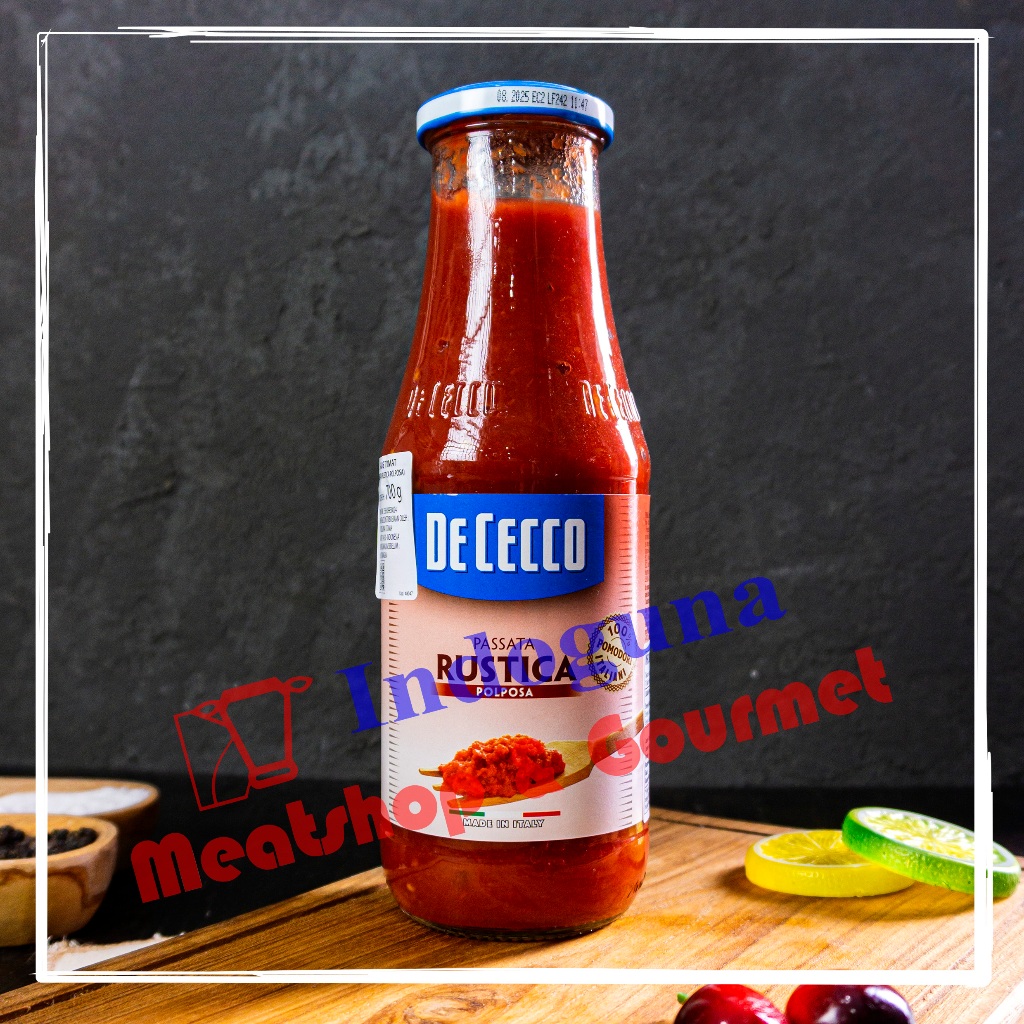 

De Cecco Dececco Passata Rustica Polposa Tomat Pulpy 700gr