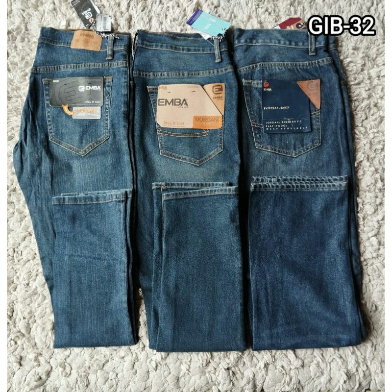 Celana Panjang Jeans Emba Original