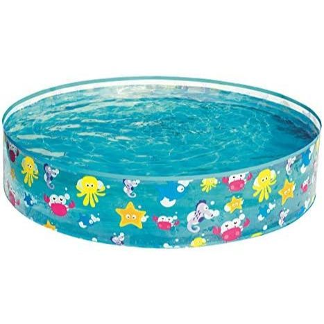 KOLAM TANPA POMPA BESTWAY 55028 / 122 x 25 cm KOLAM RENANG ANAK/ BOLA MANDI ANAK KOLAM MANDI BOLA TA