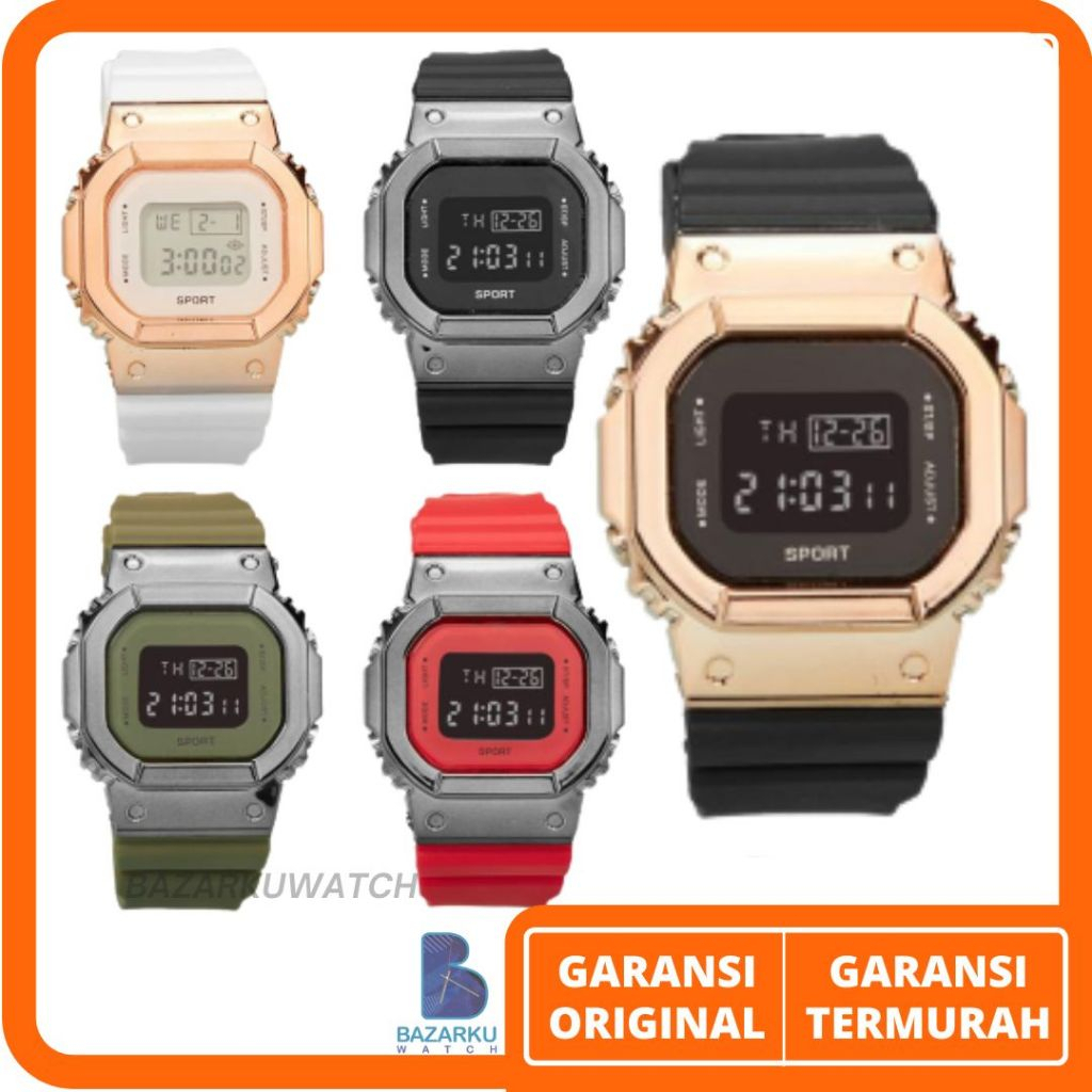 Jam Tangan Digital Pria dan Wanita SW317-3 Jam Tangan Wanita Jam Tangan Cewek Jam Tangan Perempuan J