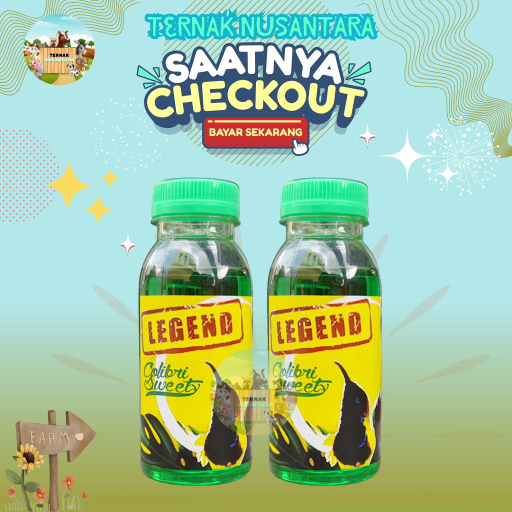 COLIBRI SWEET LEGEND BOTOL 100 ML NEKTAR COLIBRI KONIN DAN SOGON GACOR FIGHTER