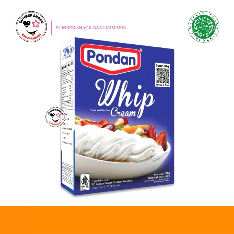 

Pondan Whipcream Box (150g)