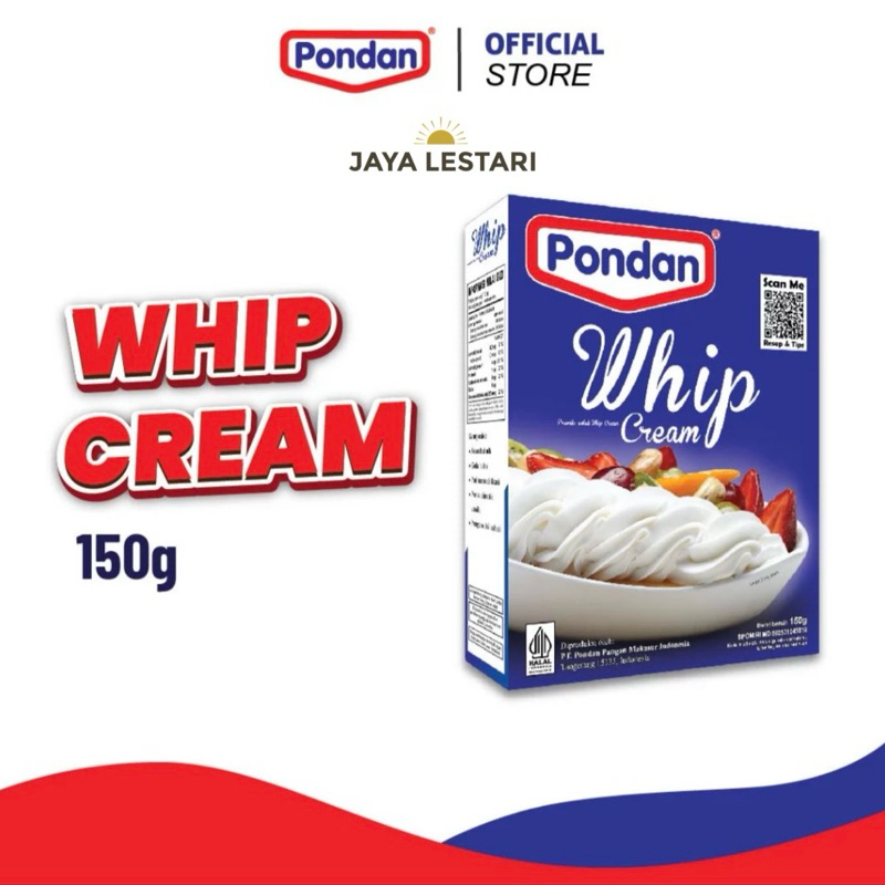 

Pondan Whipcream Box (150g)