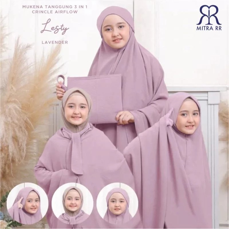 Mukena Anak French 3in1 Crinkle/ Mukena Anak SMP-SMA / Mukena Remaja Tanggung Terbaru 2023 / Mukena 