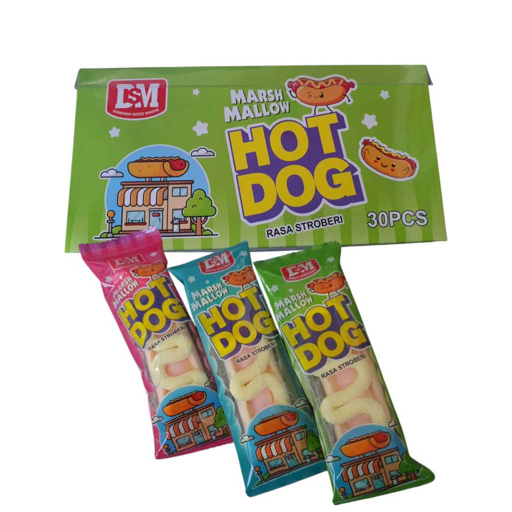 

MARSHMALLOW HOT DOG ISI 30 PCS