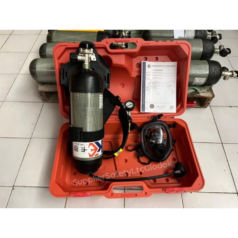 SCBA KAEN RHZKF6.8/30 Composite 300 Bar / SCBA Breathing Apparatus (SCBA) - COMPOSITE 6,8 Liter