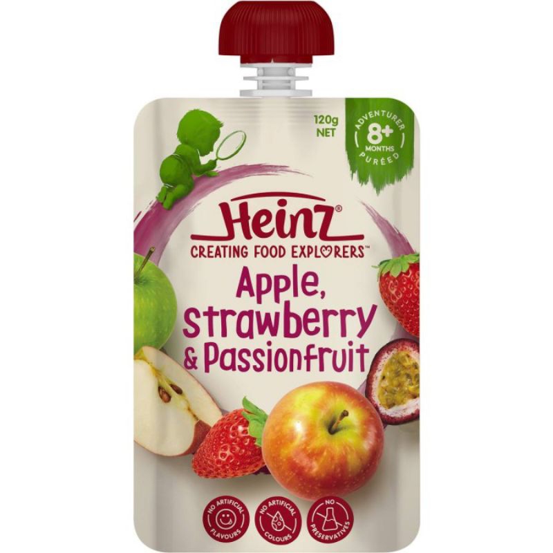 Heinz Baby Food For 8 + Months