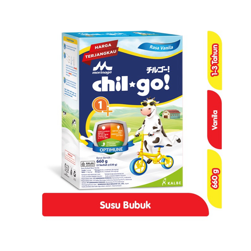 

Morinaga Chil Go 1+ Vanilla 660 gram