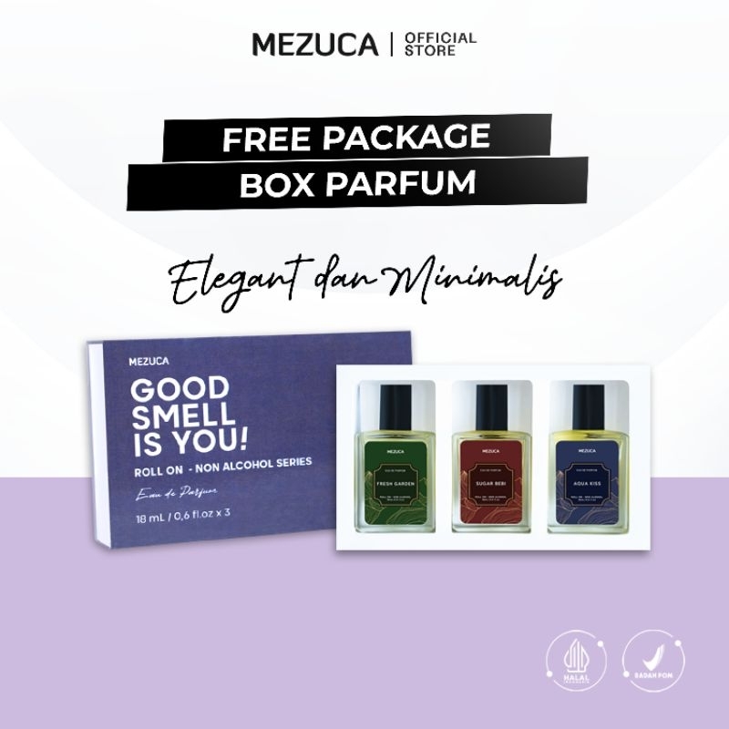 ~BA STORE~ PARFUM MEZUCA NON ALKOHOL ROLL ON SERIES | DAPAT 5kotak parfum