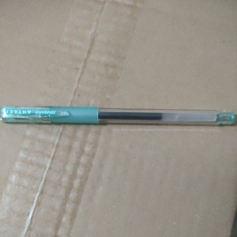 

pena gel,gel pen merk standard anygel 0,38 warna hitam