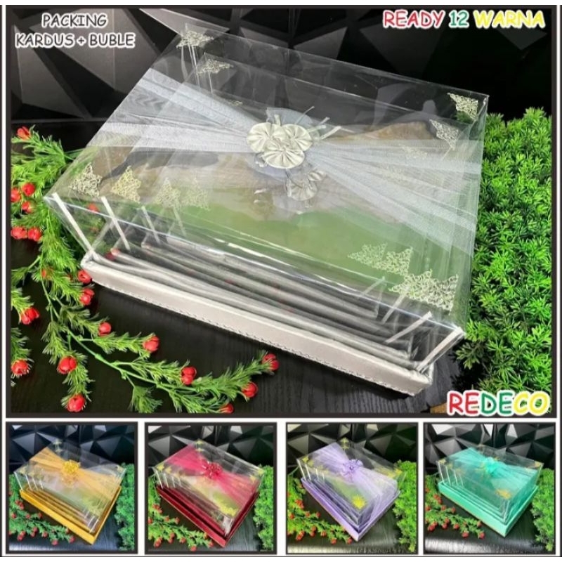 

Kotak hantaran pernikahan atau lamaran 1Set isi 4box