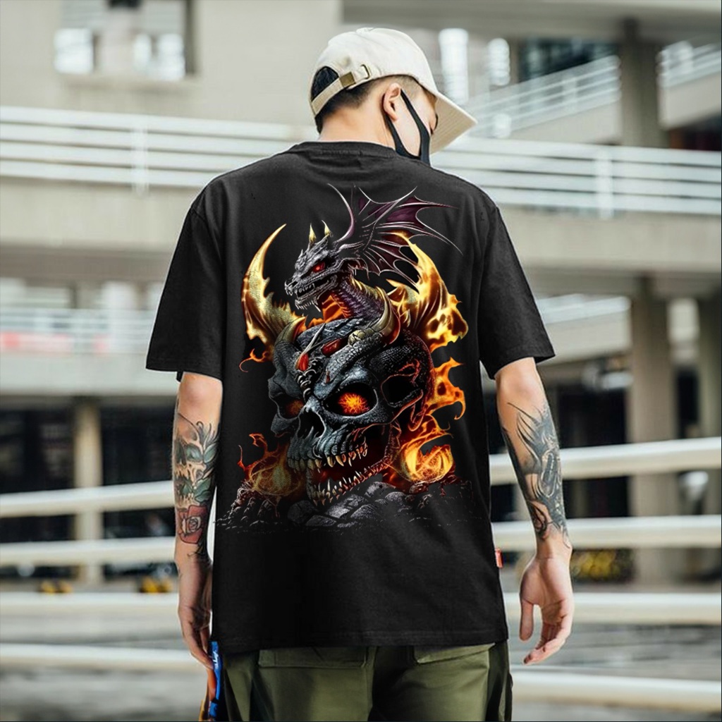 KAOS DISTRO PRIA MOTIF SUKAJAN - KAOS NAGA - KAOS VIRAL - KAOS ANAK MUDA KEKINIAN - KAOS TRENDY