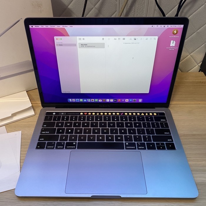 MACBOOK PRO 2019 CORE i5 RAM 8GB SSD 128GB SECOND/BEKAS