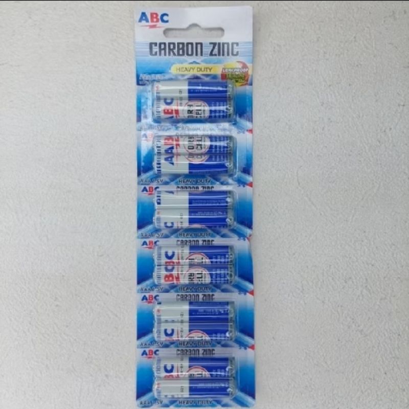 Baterai ABC A3 biru / perenceng 12