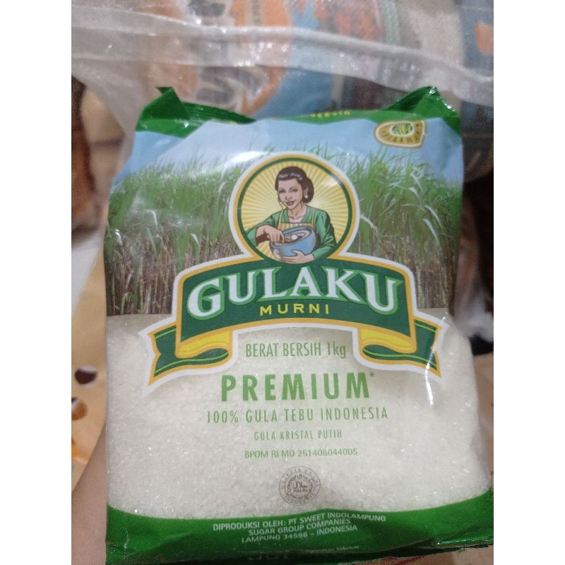 

Gulaku 1 Kg / Gula Pasir Gulaku 1kg