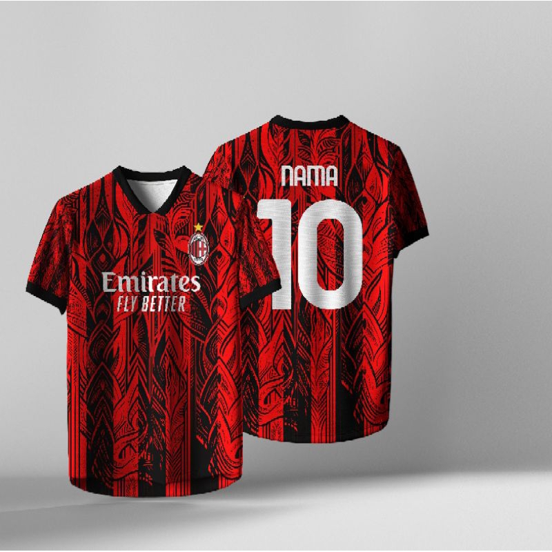 NAMA Jersey Emirates Fly Better Fullprinting (gratis nama)