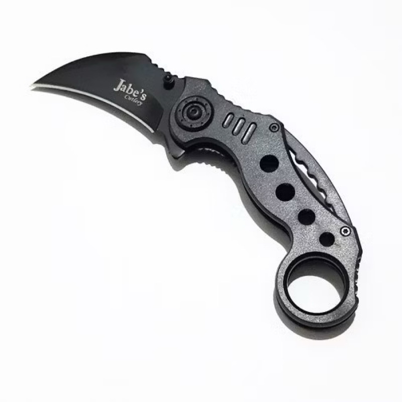 Mancis korek PISAU LIPAT KERAMBIT SOG OUTDOOR P655 - HITAM