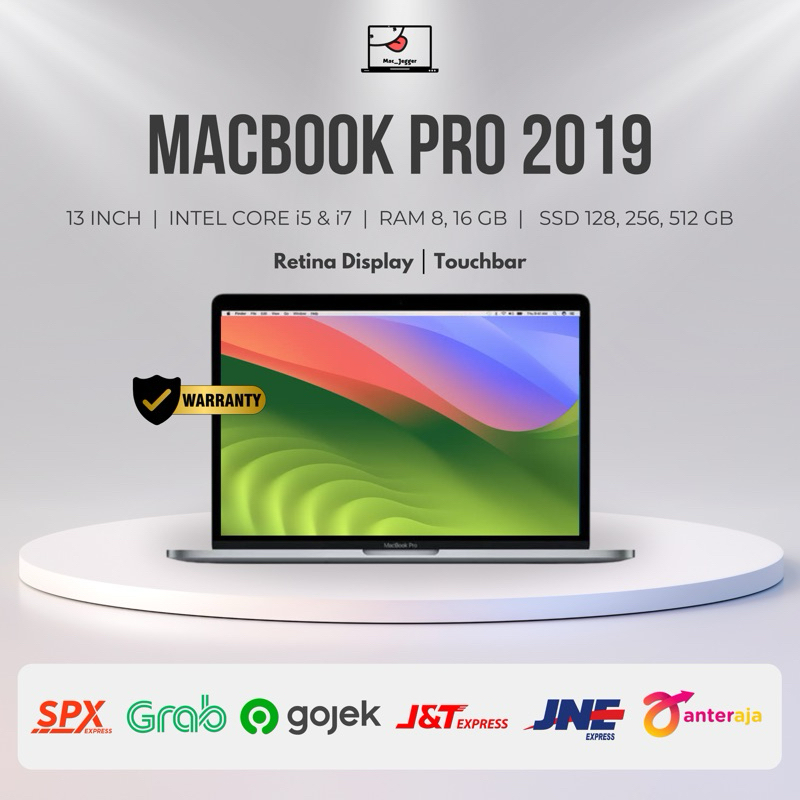 Macbook Pro 13inch 2019 Touchbar 8 || 16 || 128/256/512 i5 i7