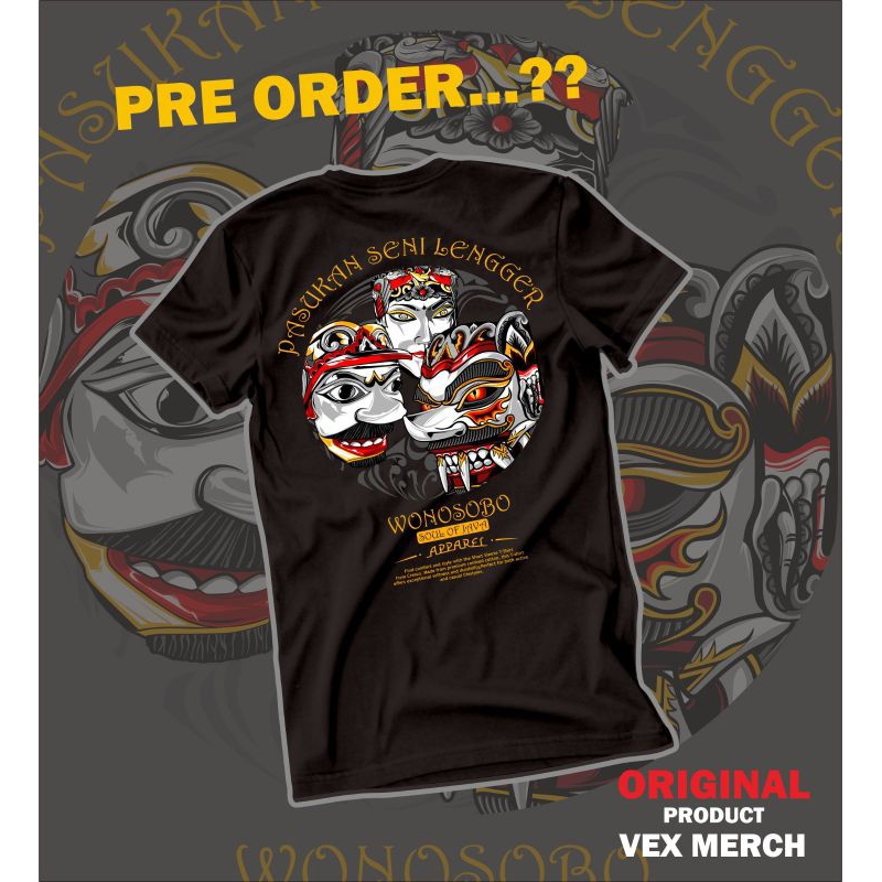 kaos lengger wonosobo