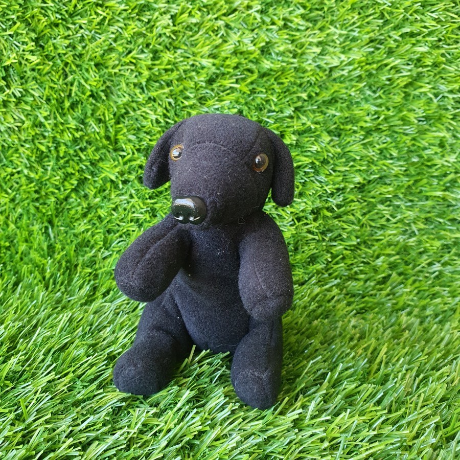 Boneka anjing dog puppies kecil imut lucu preloved