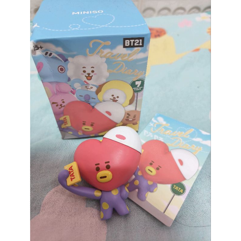 

[ READY ] MINISO BT21 TRAVEL DIARY FREE GANTUNGAN LUCU