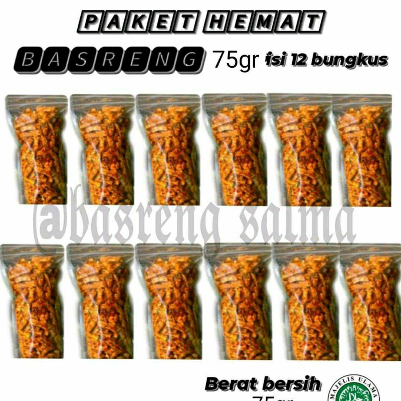 

Paket Hemat Basreng 75gr Isi 12 Bungkus