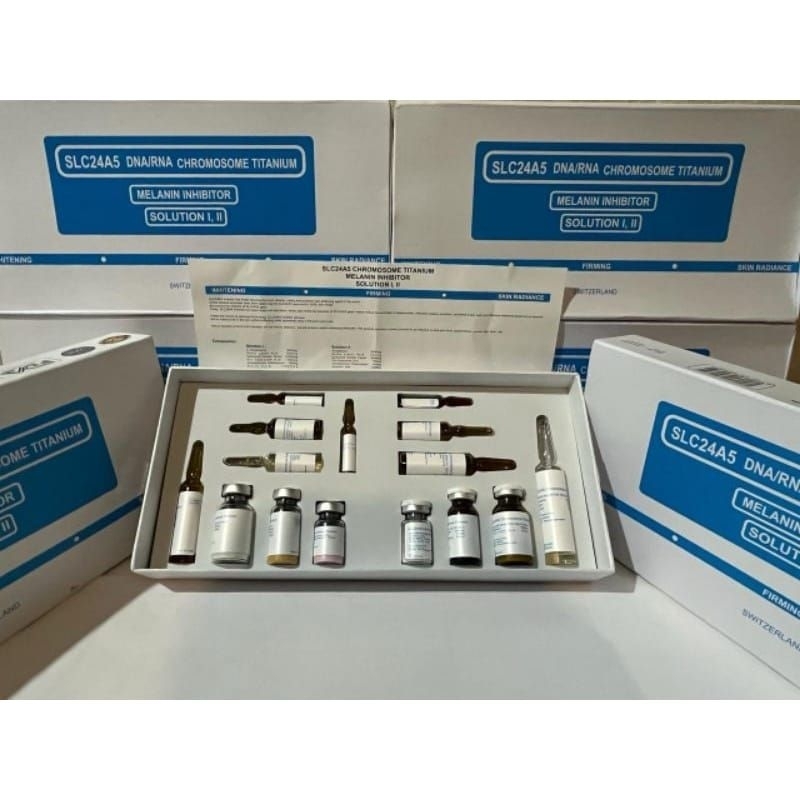 SLC24A5 DNA/RNA Chromosome Titanium Melanin Inhibitor Solution I. II