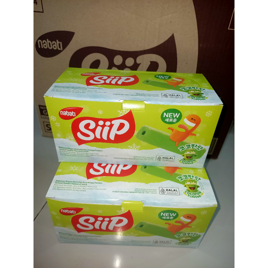 

Nabati SiiP Snack Cocopan 1 Pack (Isi 20pcs @4g)