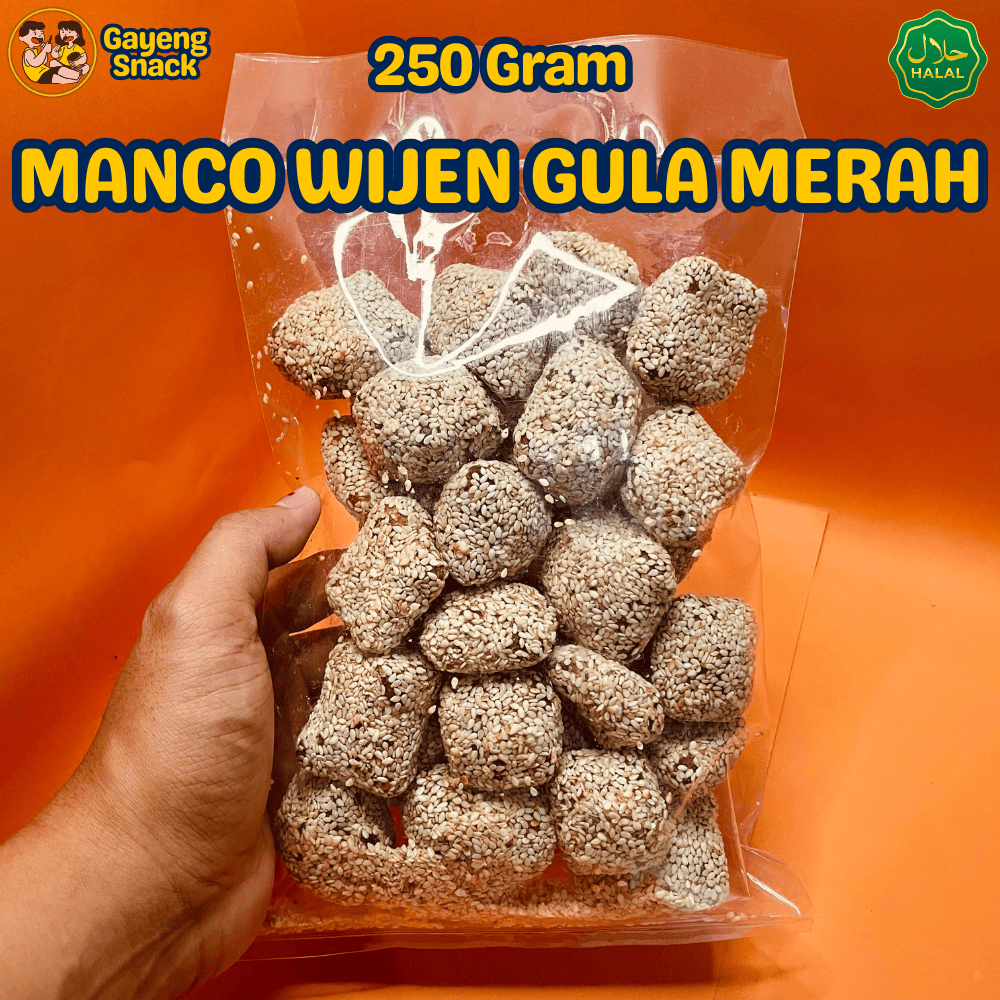 

Manco Wijen Asli Gula Merah Kue Manco Wijen Legit Wangi