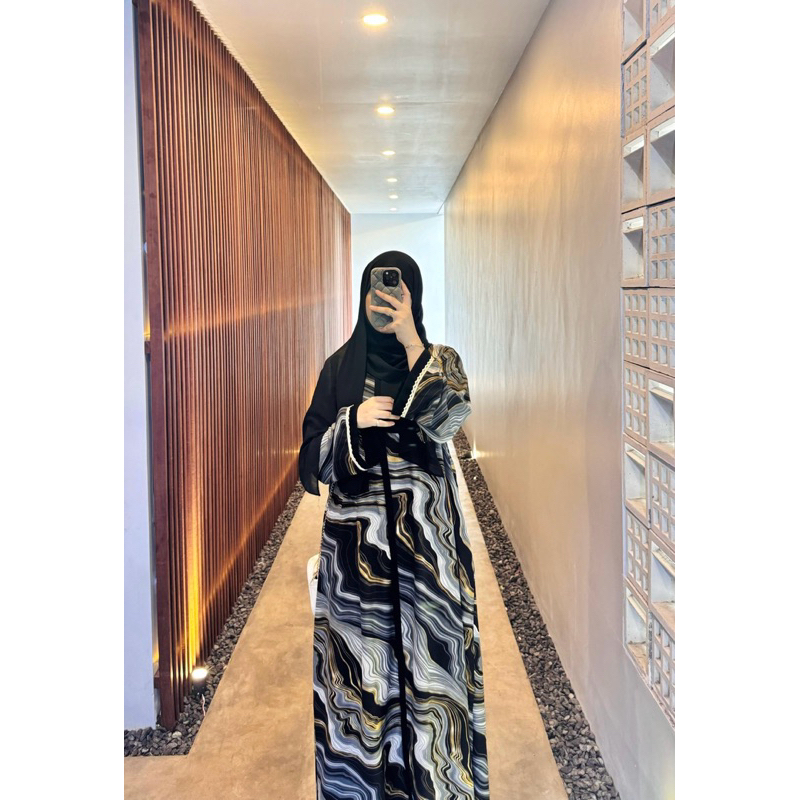 Abaya Daily motif “Zoya” pre order