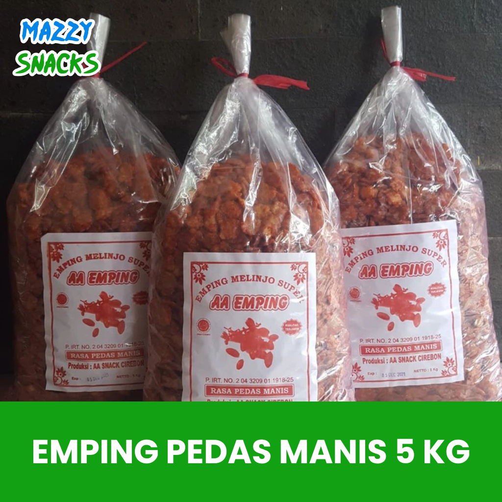 

Emping Pedas Manis 5Kg Harga Grosir Murah