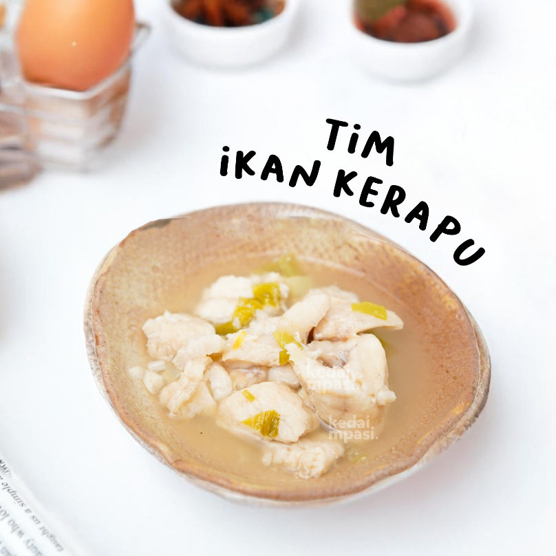 

Tim Ikan Kerapu MPASI | Steam Ikan Kerapu by Kedai MPASI