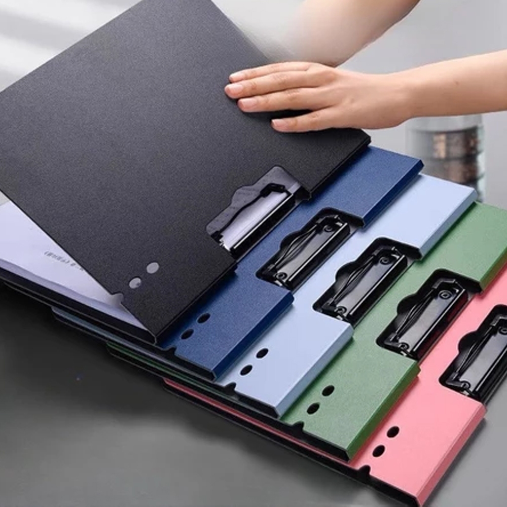 

[Ready Stock] A4 Thickened Folder Board Folder Data Folder File Folder Multi Function Frosted Writing Board Pad Office Stationery