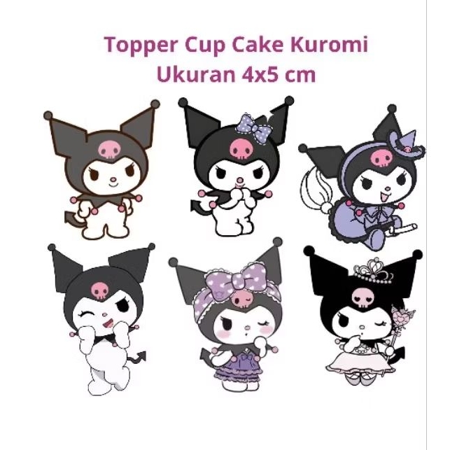 

Topper Cup cake Karakter ukuran 4x5 isi 10pcs