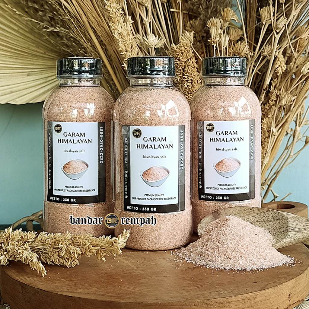

Garam Himalaya Halus 230gr - Himalayan Salt Premium