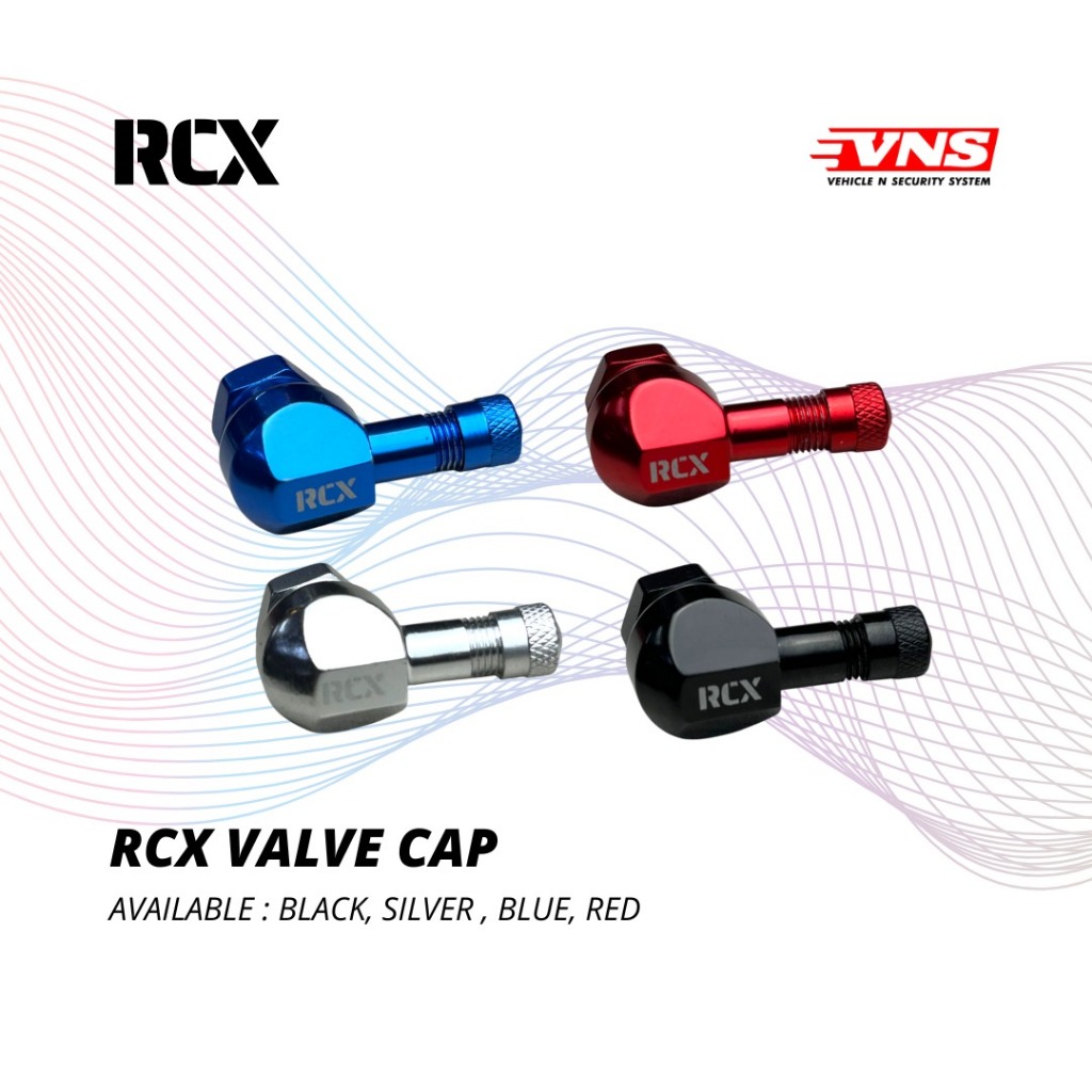 RCX Tire Valve Tubeless / Tutup Pentil Ban Tubles Universal