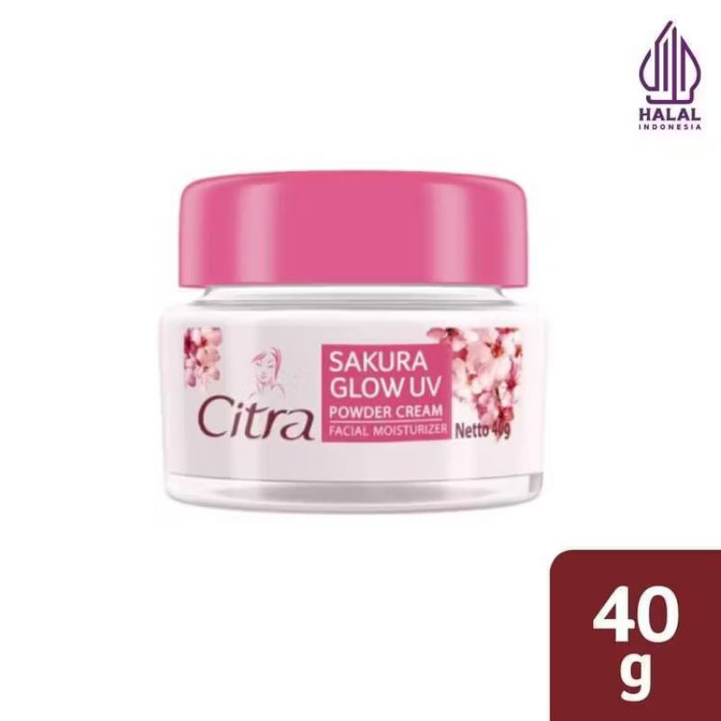 citra sakura glow powder cream