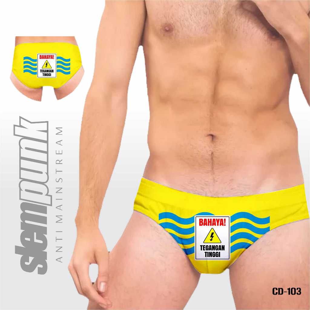 Celana Dalam Lucu Celana Dalam Pria Slempak Anti Mainstream CD(12)