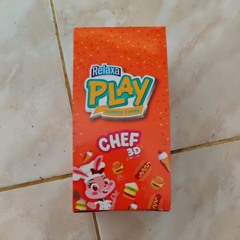 

(Promo Akhir Tahun) Relaxa Play Gummy Candy Chef 3D (12pcs x 12gr)