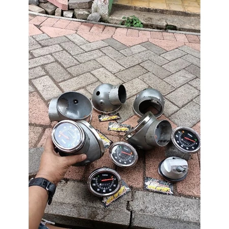 BATOK LAMPU DEPAN YL SET SPIDOMTER MODEL ORI (BATOK MENTAH SPIDO REPLIKA ORI 1 SET)