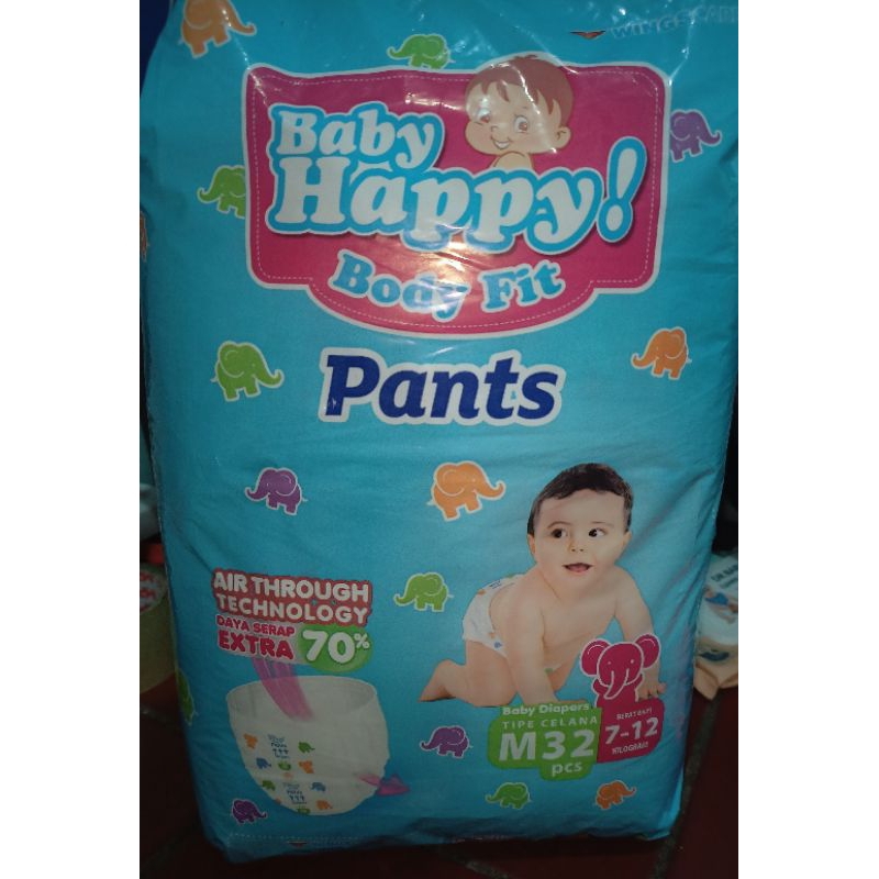 baby happy m32/popok baby happy m32/baby happy pants m32/ pampers baby happy m32