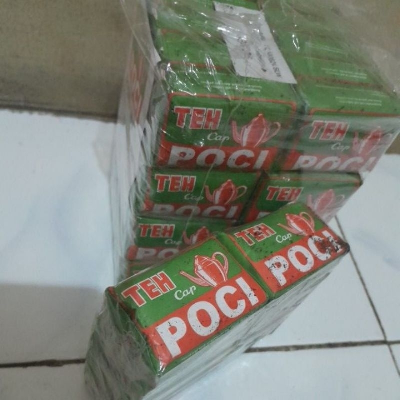 

Teh Poci HIJAU ukuran mini 8gr 1pack kecil isi 10pcs