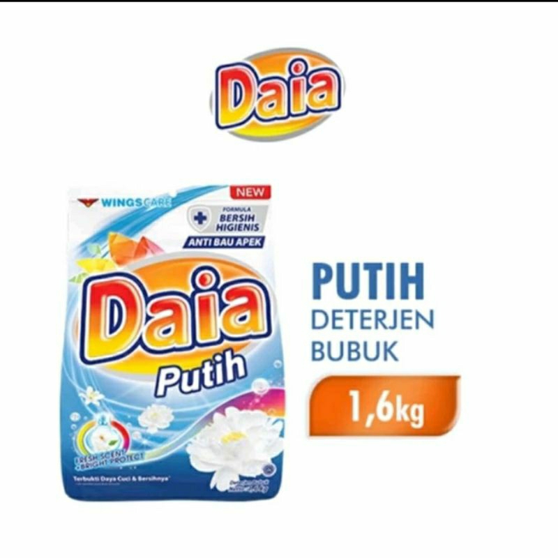 Deterjen Bubuk DAIA 1.5 kg
