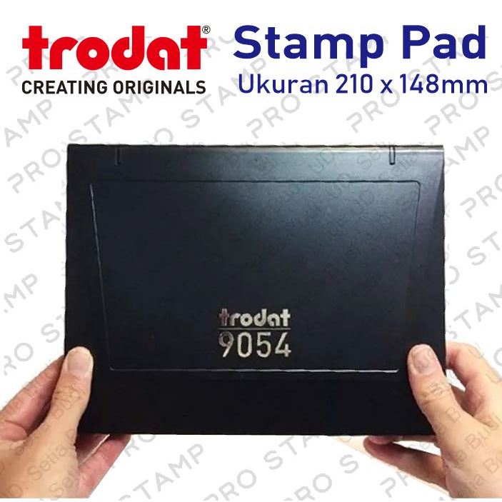 

Stamp Pad Trodat / Bak Stempel Trodat 9054 ukuran : 210 x 148 mm Bantalan Tanpa Warna